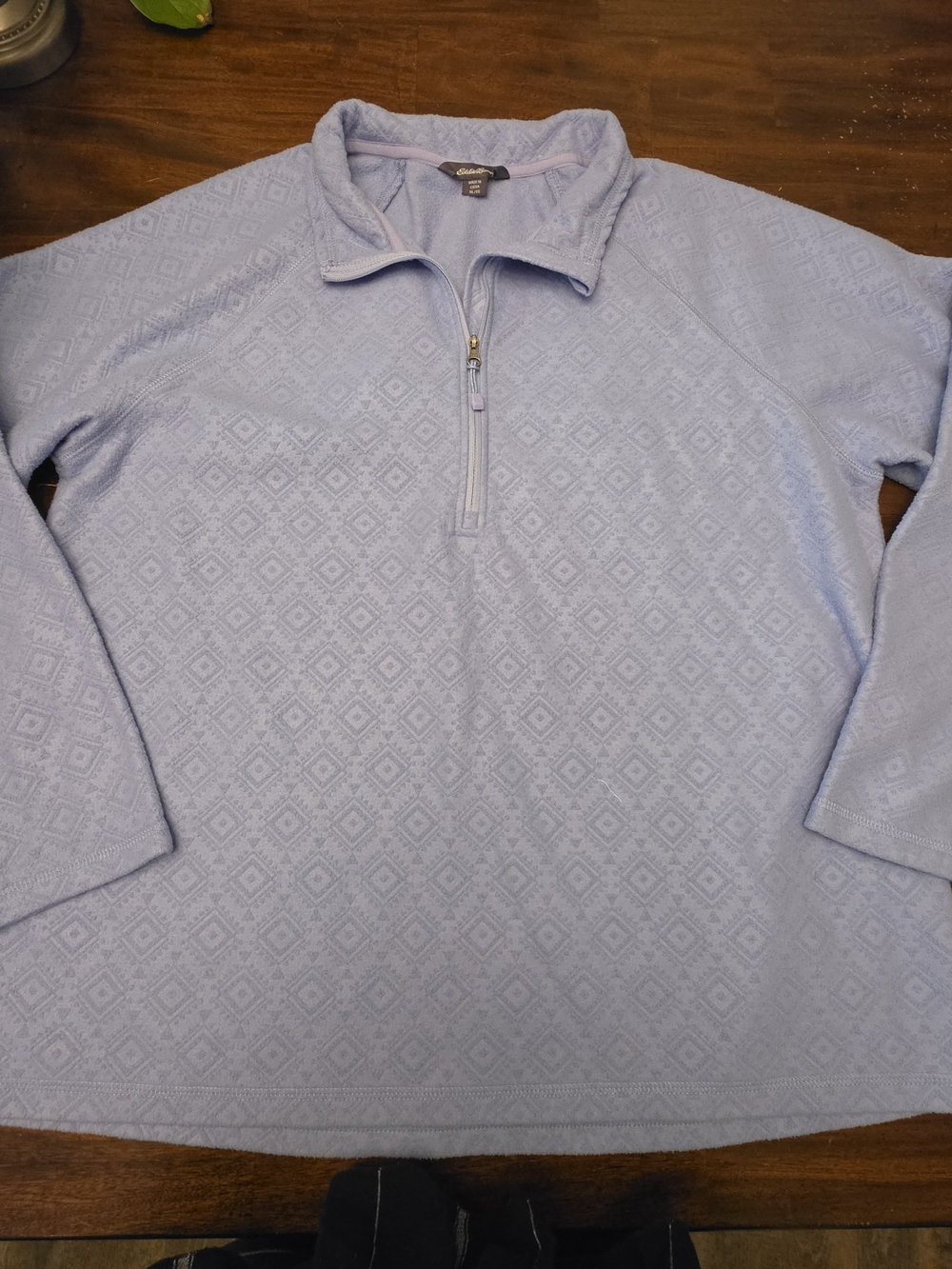 Eddie Bauer Women's Quilted Quarter-Zip Pullover - L